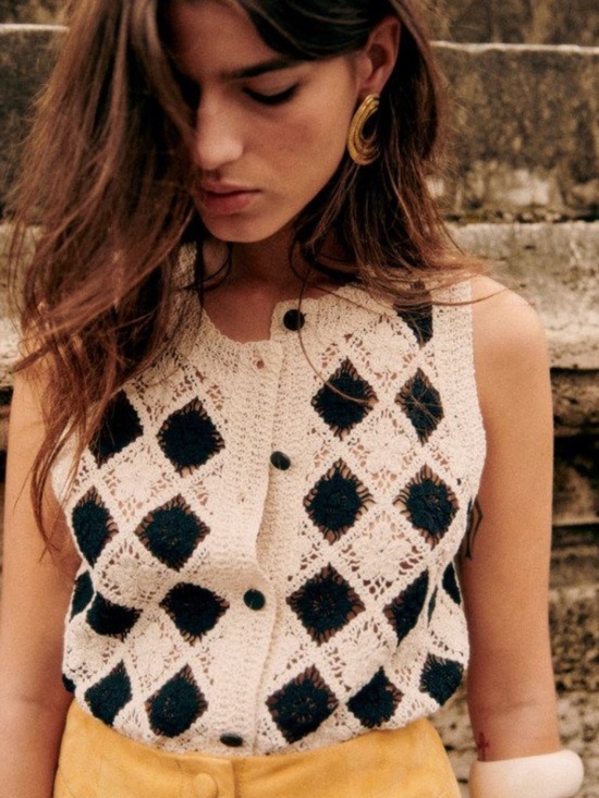 Sezane Tops - Sezane Ron Top